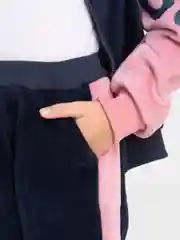 Индиго детский костюм, утепленный