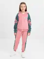 Конфетный детский костюм, утепленный
