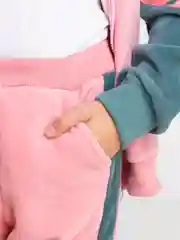 Конфетный детский костюм, утепленный