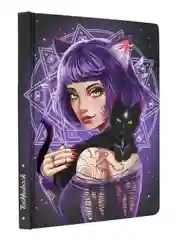 Блокнот А5 72 листа в точку. Точкабук "Witch Girls/Девушки-ведьмы", Проф-Пресс