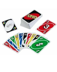 Настольная карточная игра UNO с двумя колодами в комплекте без упаковки
