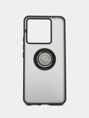 Чехол противоударный для Xiaomi Poco X6 5G с магнитом и кольцом