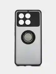 Чехол противоударный для Xiaomi Poco X6 PRO 5G с магнитом и кольцом