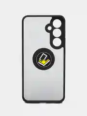 Чехол противоударный Samsung Galaxy S24 Plus с магнитом и кольцом