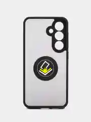 Чехол противоударный Samsung Galaxy S24 с магнитом и кольцом