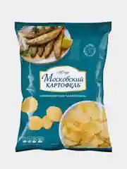 Чипсы картофельные МОСКОВСКИЙ КАРТОФЕЛЬ, со вкусом черноморской барабульки, 120 г
