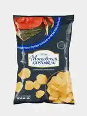 Чипсы картофельные МОСКОВСКИЙ КАРТОФЕЛЬ, со вкусом королевского краба, 200 г