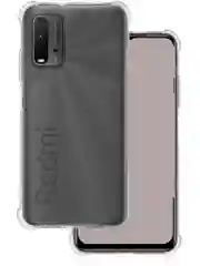 Чехол для Xiaomi Redmi 9T, с усиленными углами, силиконовый, прозрачный