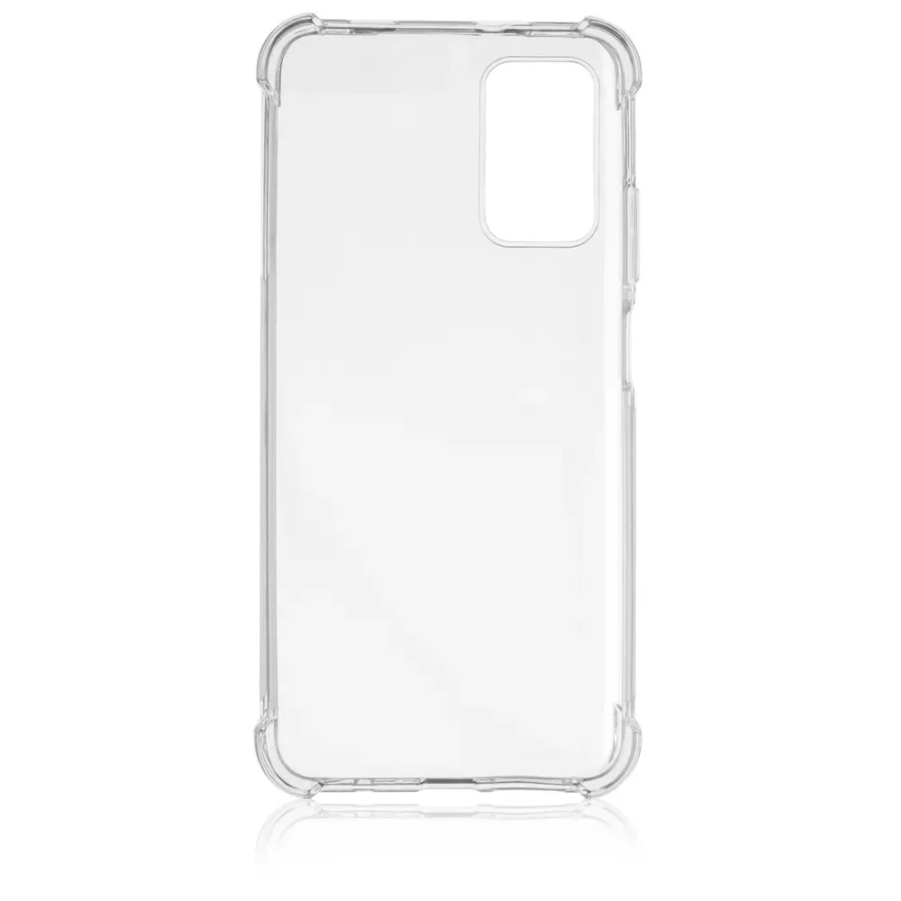 Чехол для Xiaomi Redmi 9T, с усиленными углами, силиконовый, прозрачный