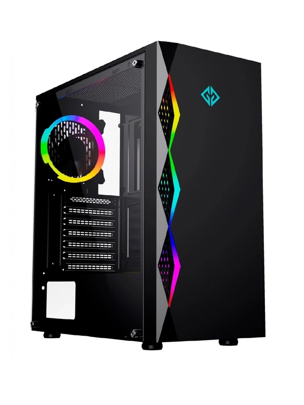 Корпус ATX GMNG OGC-G110, Midi-Tower, без БП, черный