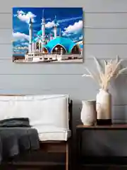 Мечеть Кул-Шариф Алмазная мозаика на подрамнике 40х50 "Art on Canvas"