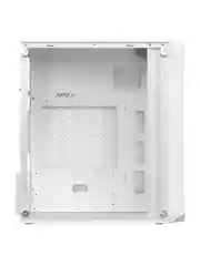 Корпус mATX Oklick OCC-MN302F, Mini-Tower, без БП, белый