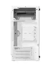 Корпус mATX Oklick OCC-MN302F, Mini-Tower, без БП, белый