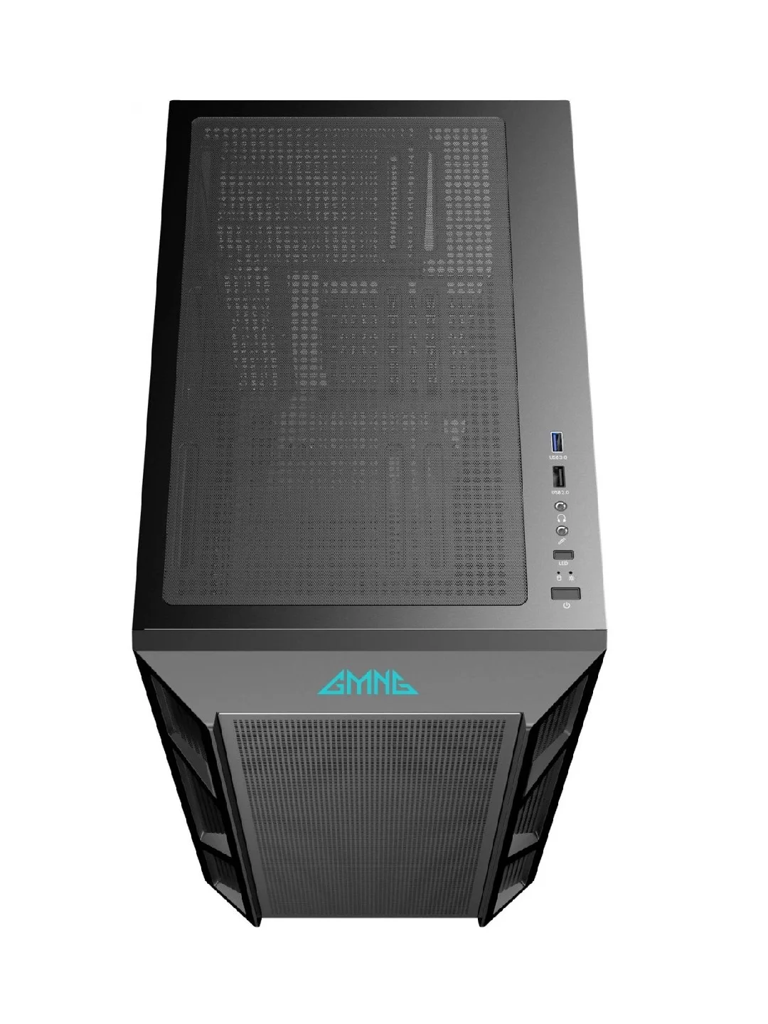 Корпус ATX GMNG GG-CC102, Midi-Tower, без БП, черный