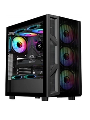 Корпус ATX GMNG GG-CC102, Midi-Tower, без БП, черный