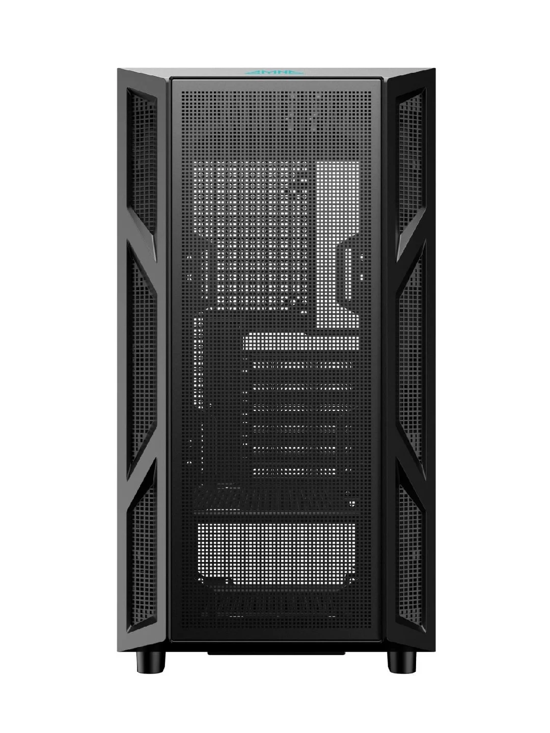 Корпус ATX GMNG GG-CC102, Midi-Tower, без БП, черный