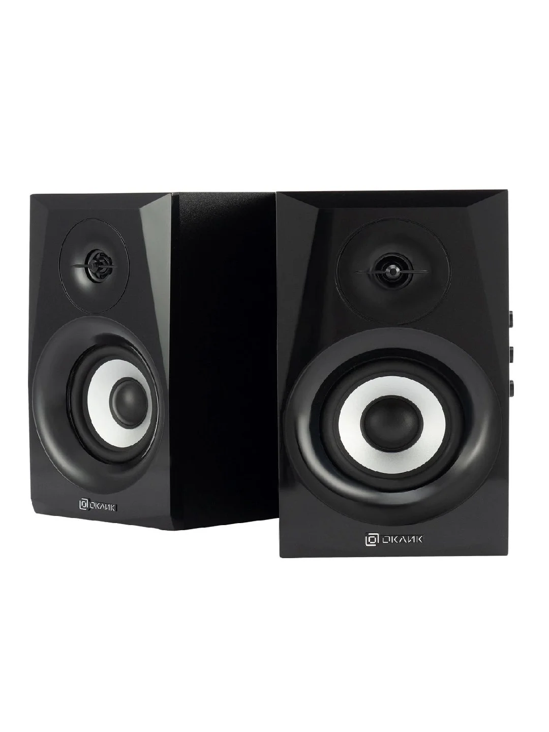 Колонки Bluetooth Oklick OK-166 BT, 2.0, черный 1112254