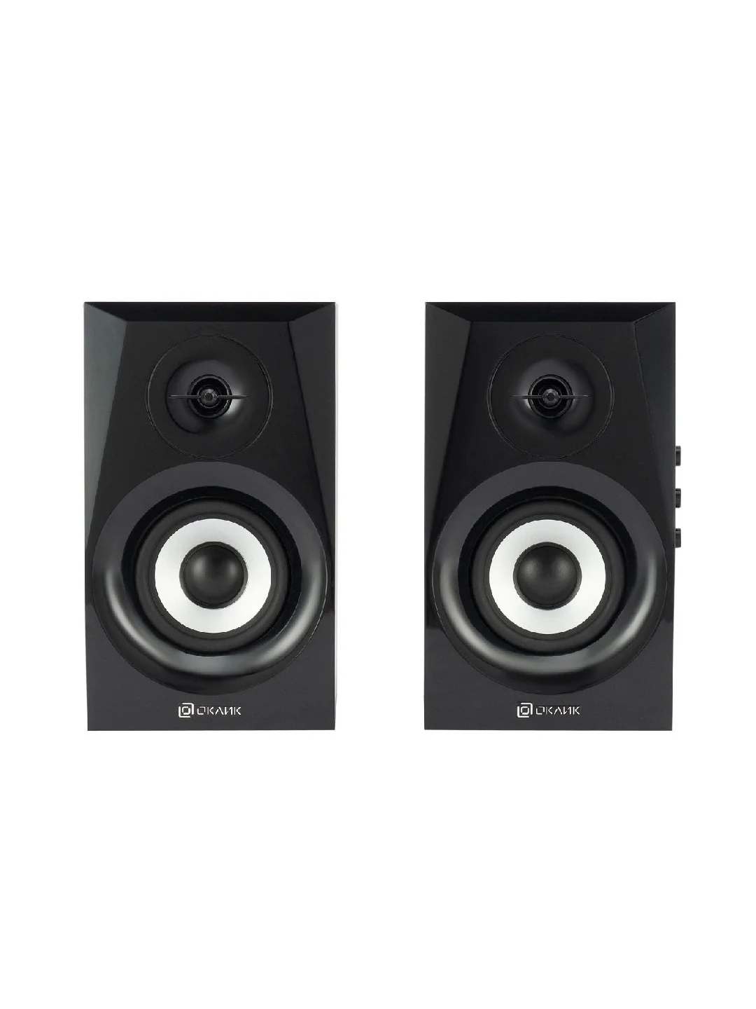 Колонки Bluetooth Oklick OK-166 BT, 2.0, черный 1112254