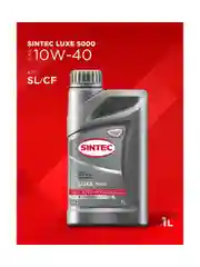 Моторное масло SINTEC LUXE 5000 SAE 10W-40 API SL/CF Полусинтетическое 1 л