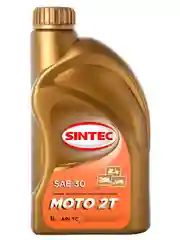 Моторное масло SINTEC MOTO 2T Полусинтетическое 1 л