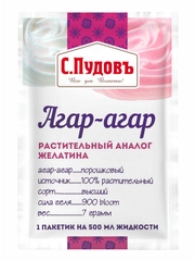 Агар-агар С.Пудовъ, 7 г