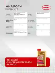 Моторное масло SINTEC PLATINUM 7000 SAE 5W-30 API SN, ILSAC GF-5 Синтетическое 1 л