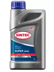 Моторное масло SINTEC SUPER 3000 SAE 10W-40 API SG/CD Полусинтетическое 1 л
