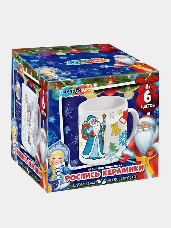 Игрушка Мультиарт Кружка для росписи