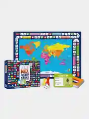Настольная игра ГЕОДОМ "Мегафлагомания", 200 карточек