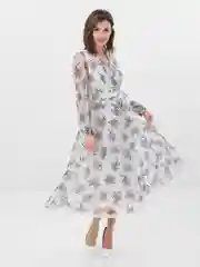Белый платье женское вечернее