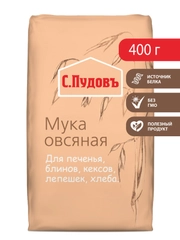 Мука овсяная С. Пудовъ, 400 г
