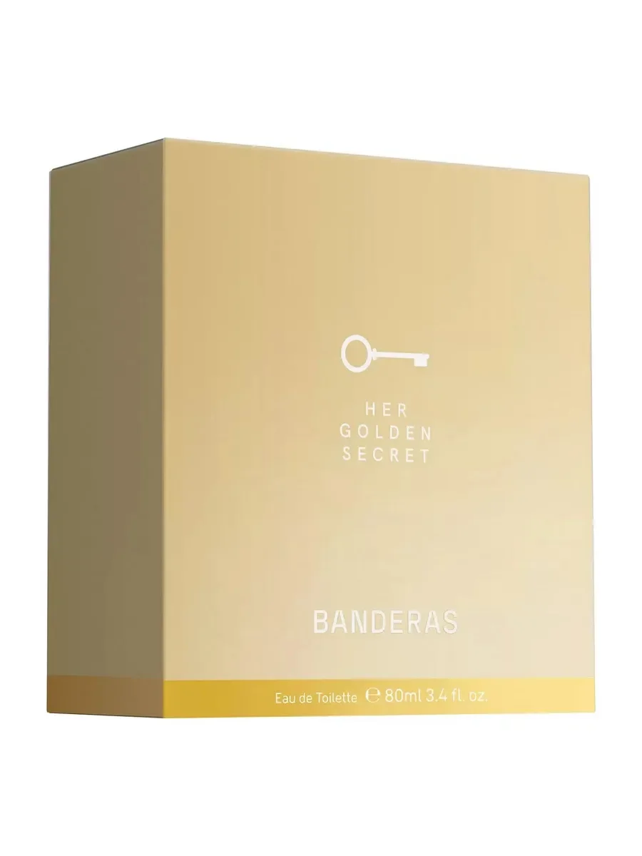 Banderas Her Golden Secret туалетная вода женская 80 мл