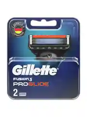Сменные кассеты Gillette Fusion ProGlide для мужской бритвы, 2 штуки, с 5 лезвиями