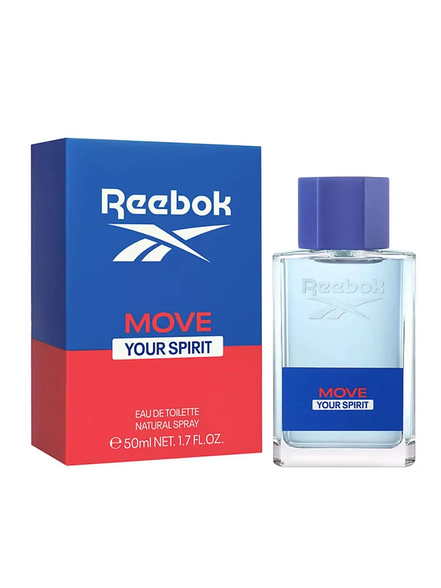 Reebok Move Your Spirit For Him туалетная вода мужская 50 мл