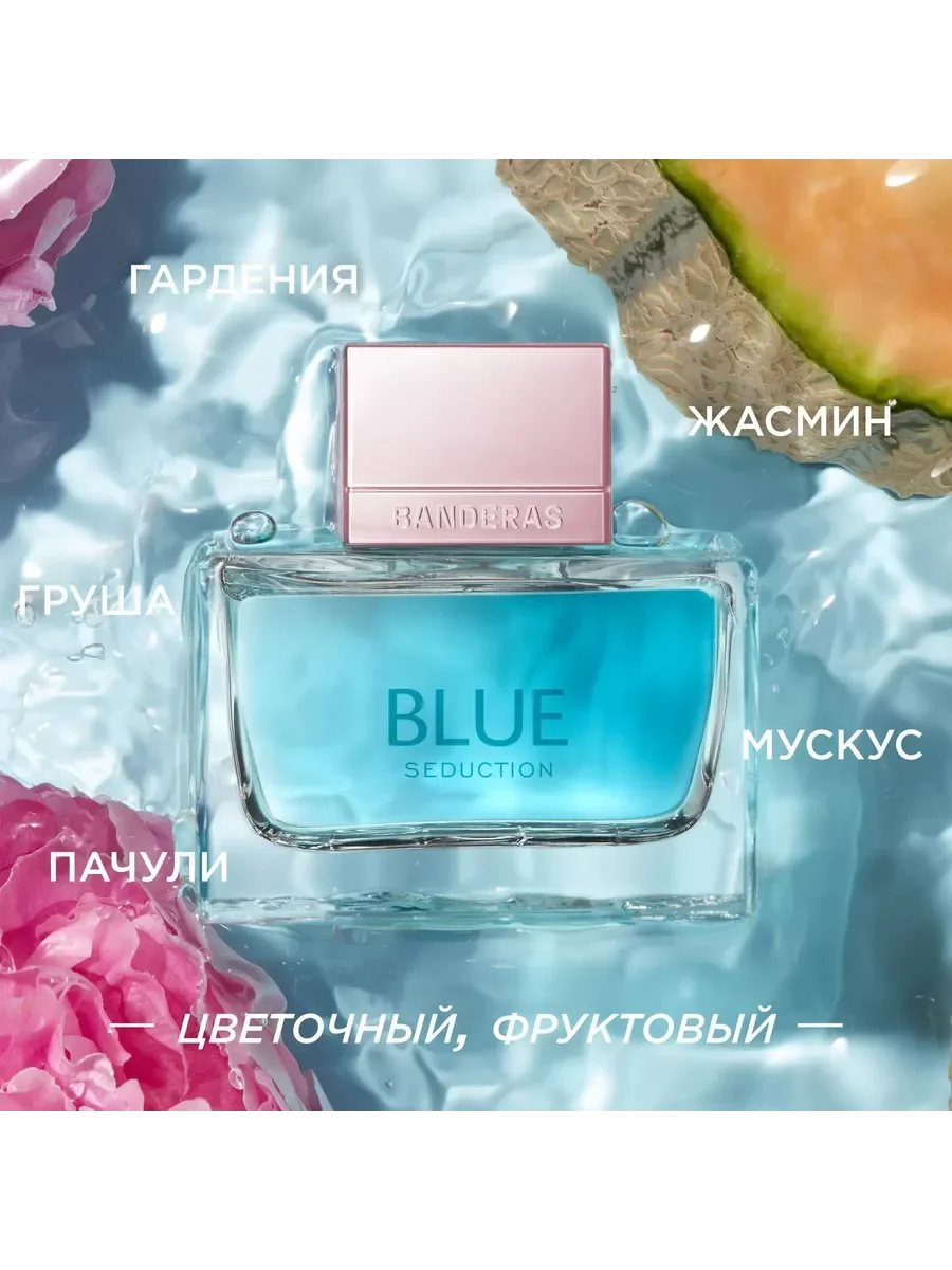 Banderas Blue Seduction туалетная вода женская 50 мл