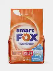 Порошок для стирки SMART FOX COLOR "Горный эдельвейс", 3 кг