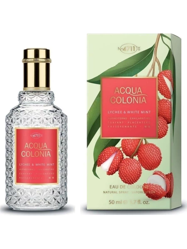 4711 Acqua Colonia Lychee & White Mint одеколон 50 мл
