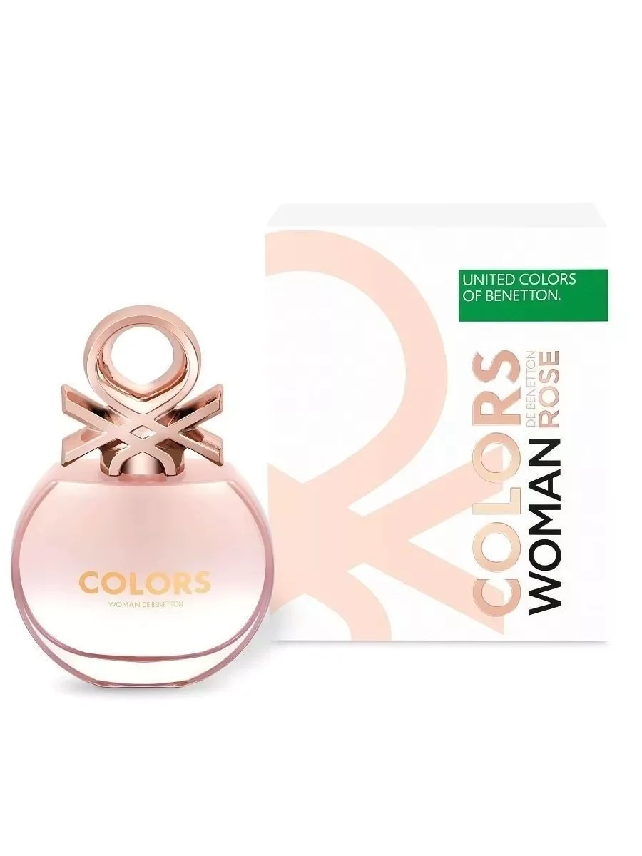 Benetton Colors Rose туалетная вода женская 80 мл