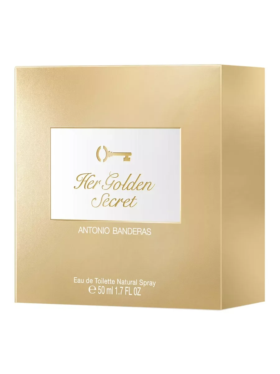 Banderas Her Golden Secret туалетная вода женская 50 мл