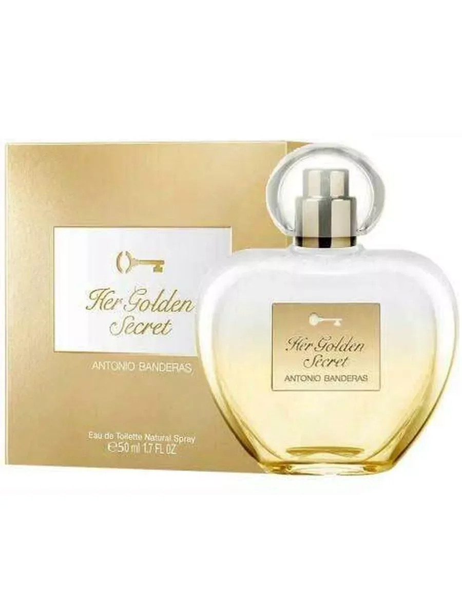 Banderas Her Golden Secret туалетная вода женская 50 мл