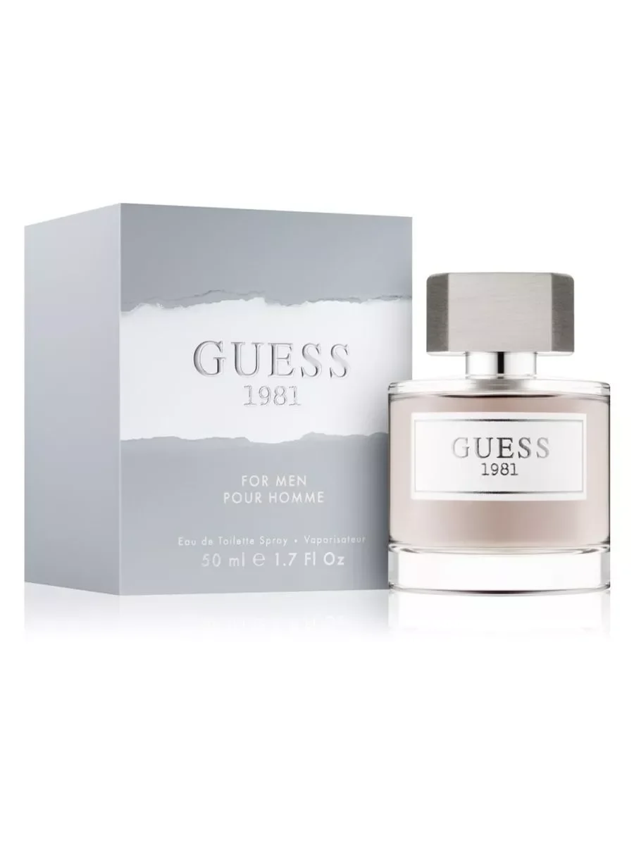 Guess 1981 for men pour homme туалетная вода мужская 50 мл