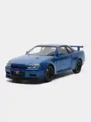 Масштабная металлическая модель авто 1:24 NISSAN Skyline GT-R R34