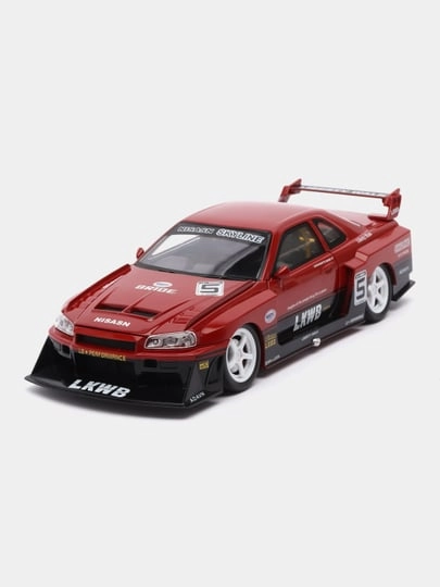 Масштабная металлическая модель авто 1:24 NISSAN Skyline GT-R R34 Sport
