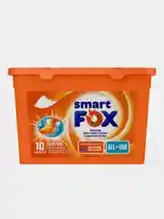 Концентрированные капсулы для стирки SMART FOX "ALL IN ONE", 10 штук