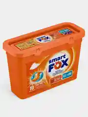 Концентрированные капсулы для стирки SMART FOX "ALL IN ONE", 10 штук