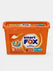 Концентрированные капсулы для стирки SMART FOX "ALL IN ONE", 10 штук