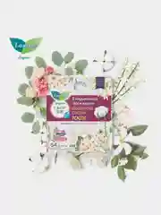 Laurier F Botanical Cotton Женские гигиенические прокладки  54 шт