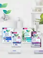 Laurier Beauty Style Женские гигиенические прокладки с ионами серебра Fresh 62 шт