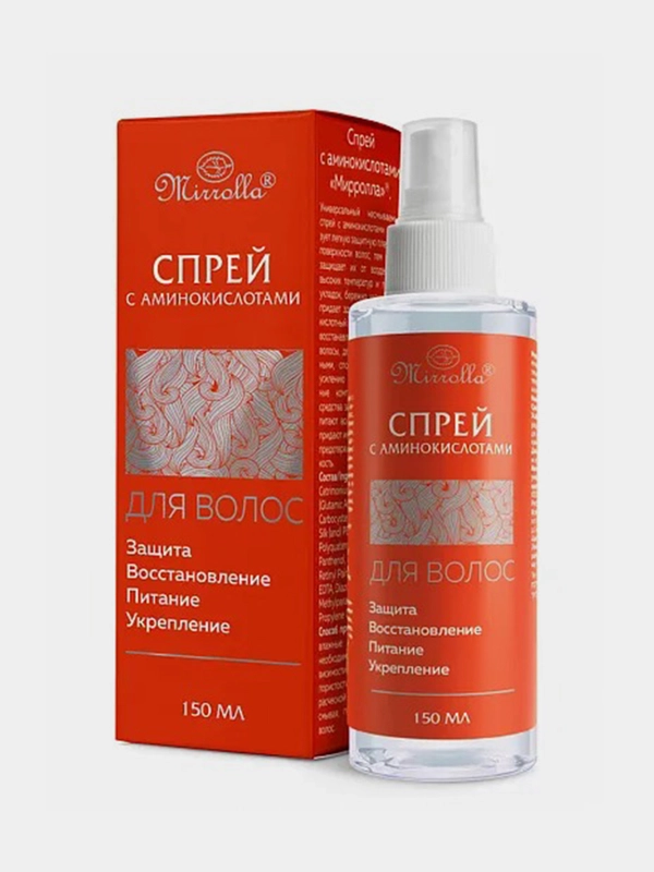 Спрей для волос с аминокислотами Мирролла, 150 мл