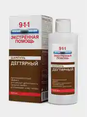 Шампунь при себорее, псориазе, перхоти 911 "Дегтярный", 150 мл